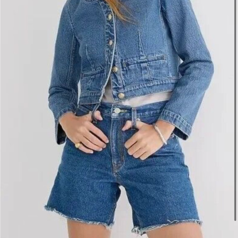 J. Crew Denim Blue Women's Shorts